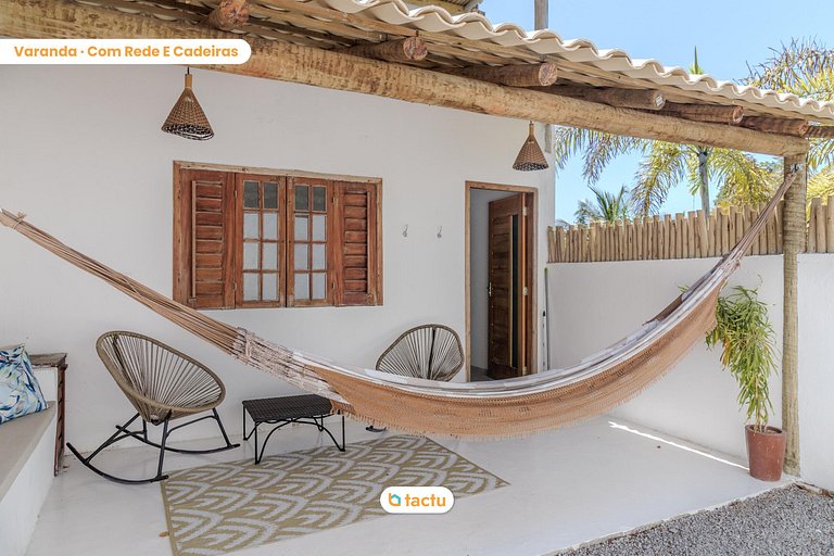 Casa Blanca, chalé em condomínio no Fortim