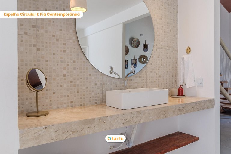 Casa Blanca, chalé em condomínio no Fortim