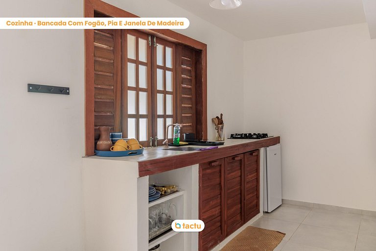 Casa Blanca, chalé em condomínio no Fortim