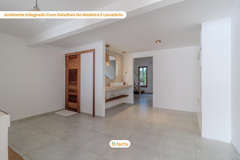 Casa Blanca, chalet en un condominio en Fortim