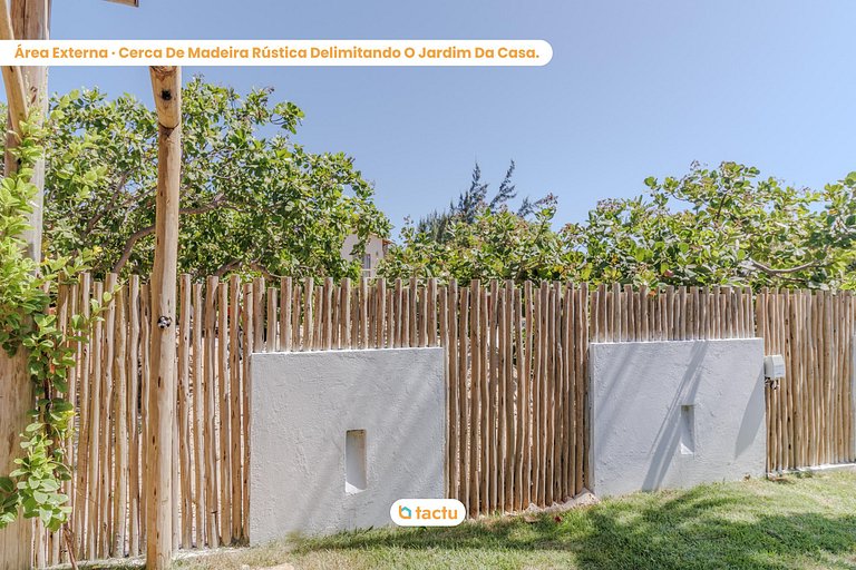 Casa Blanca, chalé em condomínio no Fortim