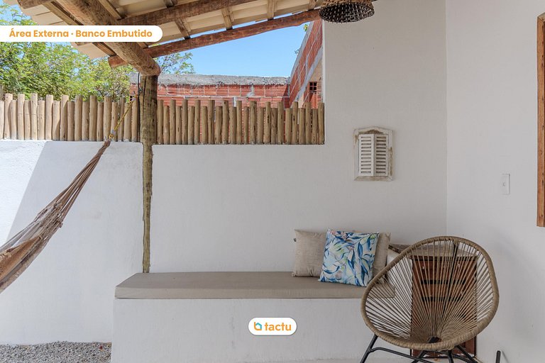 Casa Blanca, chalet en un condominio en Fortim