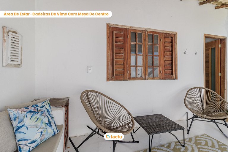 Casa Blanca, chalé em condomínio no Fortim