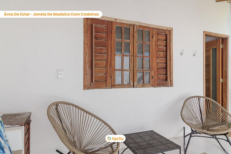 Casa Blanca, chalé em condomínio no Fortim