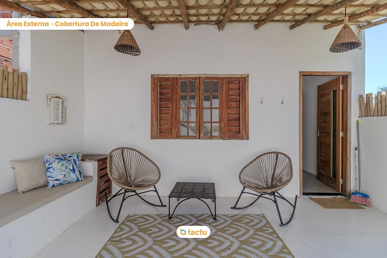 Casa Blanca, chalet en un condominio en Fortim