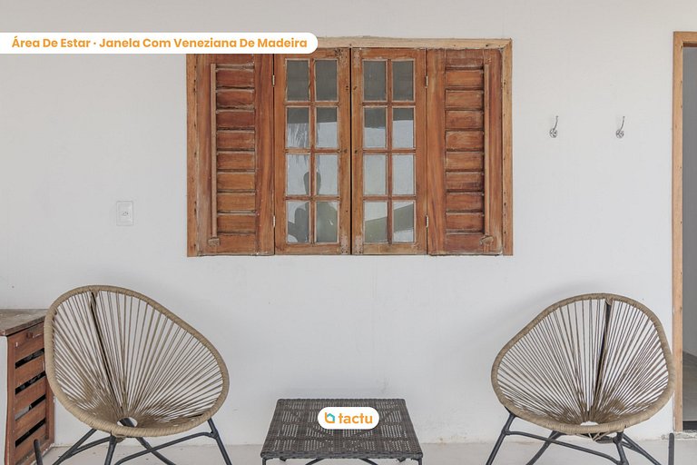 Casa Blanca, chalet en un condominio en Fortim