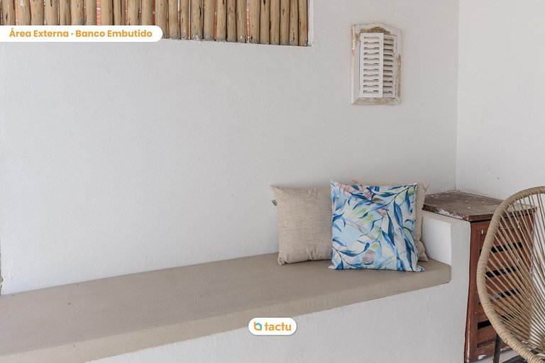 Casa Blanca, chalé em condomínio no Fortim