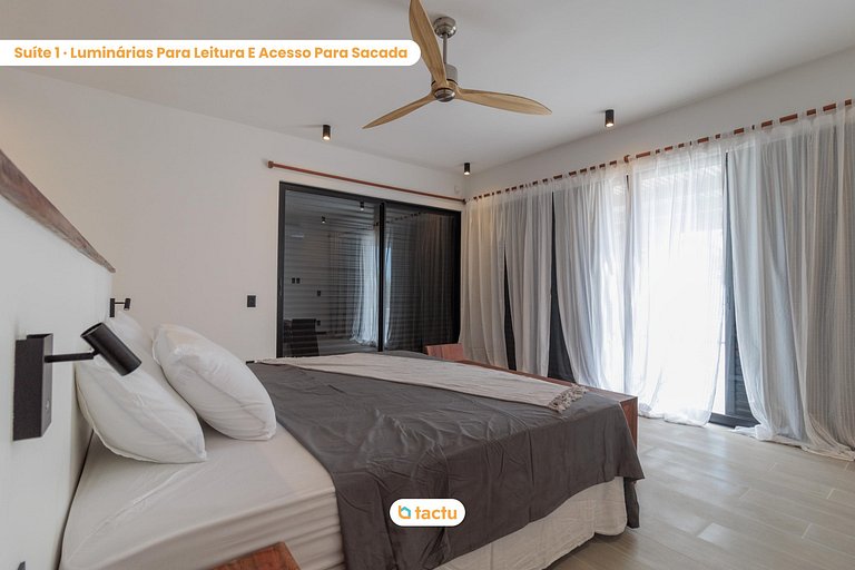 Vila Juriti: Luxury Beachfront House in Fortim