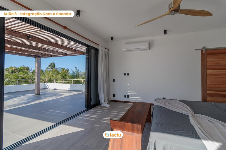 Vila Juriti: Casa de Luxo Frente Mar em Fortim