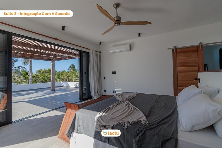 Vila Juriti: Casa de Luxo Frente Mar em Fortim