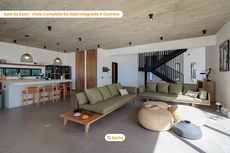 Vila Juriti: Casa de Luxo Frente Mar em Fortim