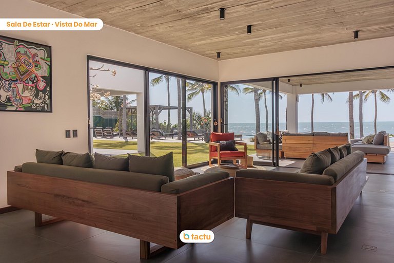 Vila Juriti: Casa de Luxo Frente Mar em Fortim