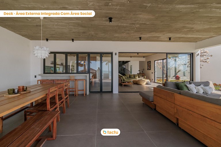 Vila Juriti: Casa de Lujo Frente al Mar en Fortim