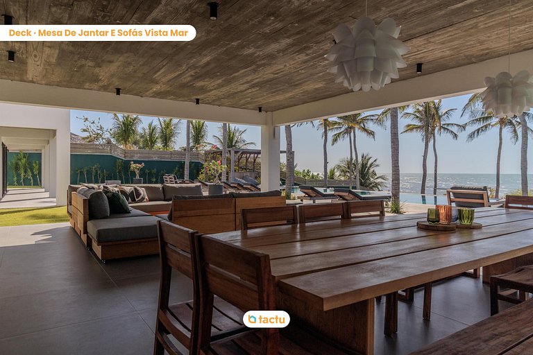 Vila Juriti: Casa de Lujo Frente al Mar en Fortim
