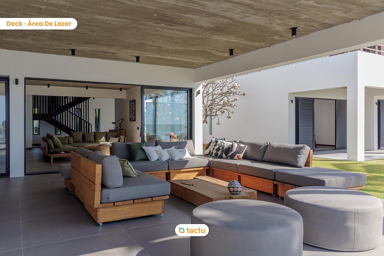 Vila Juriti: Casa de Luxo Frente Mar em Fortim