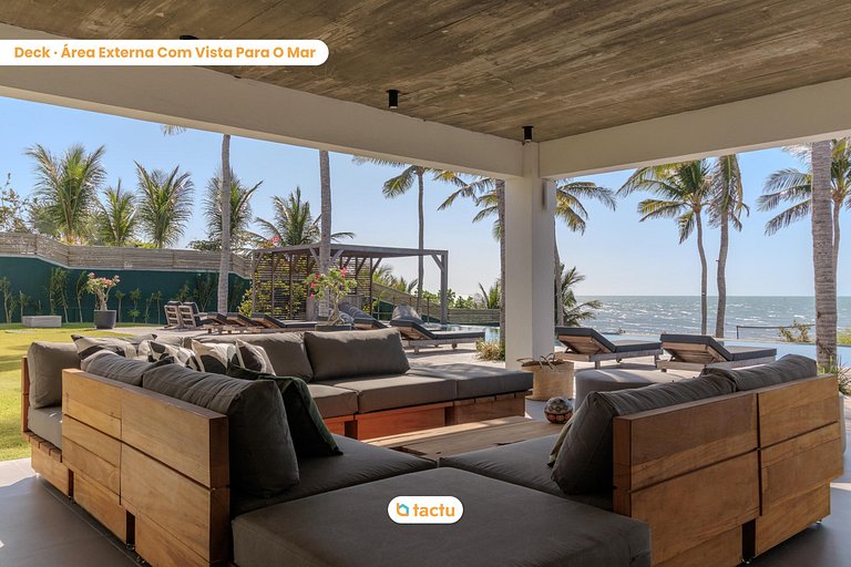Vila Juriti: Casa de Luxo Frente Mar em Fortim