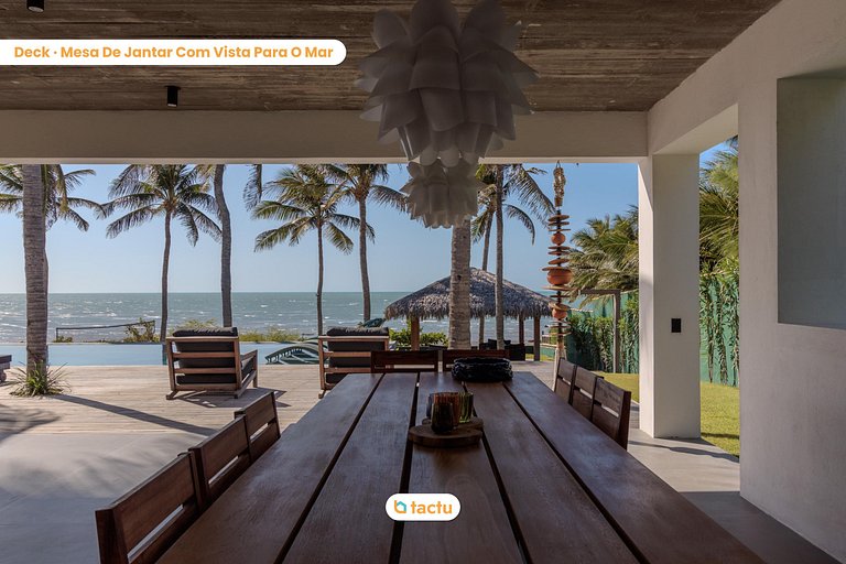 Vila Juriti: Casa de Lujo Frente al Mar en Fortim