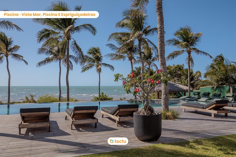 Vila Juriti: Luxury Beachfront House in Fortim