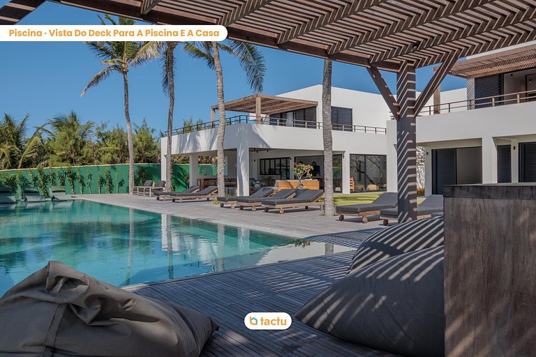 Vila Juriti: Casa de Luxo Frente Mar em Fortim