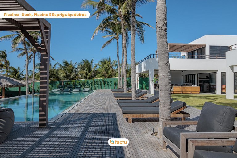 Vila Juriti: Casa de Luxo Frente Mar em Fortim