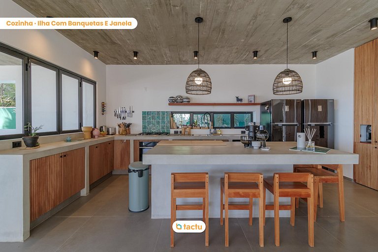 Vila Juriti: Casa de Luxo Frente Mar em Fortim