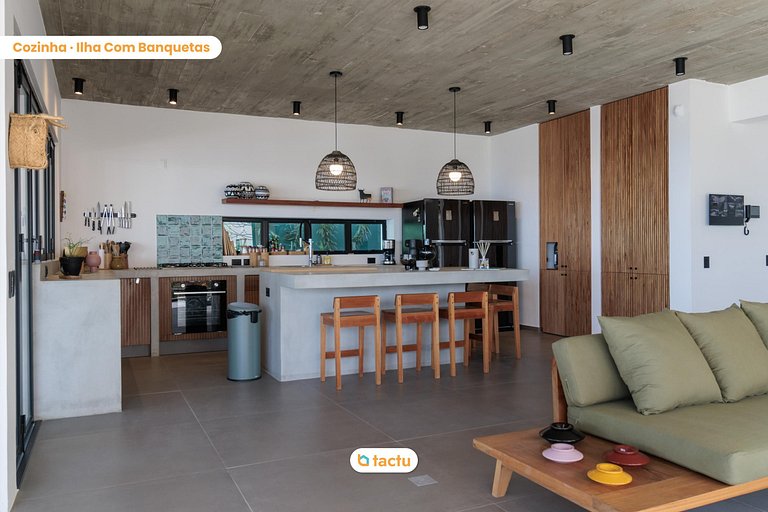 Vila Juriti: Casa de Lujo Frente al Mar en Fortim