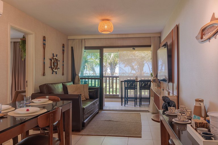 Bangalô térreo de 69 m2 com vista para o mar no VG Sun Cumbu