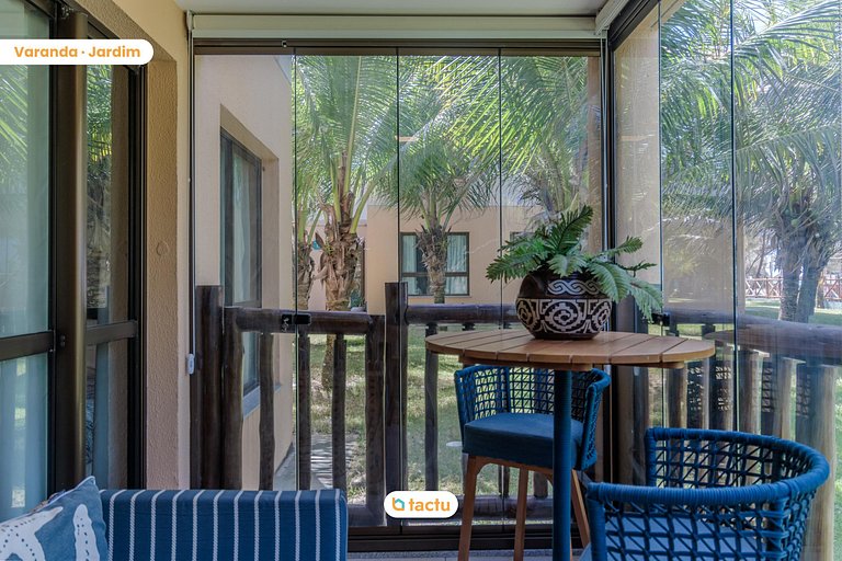 Bangalô térreo de 69 m2 com vista para o mar no VG Sun Cumbu