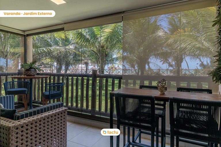 Bangalô térreo de 69 m2 com vista para o mar no VG Sun Cumbu