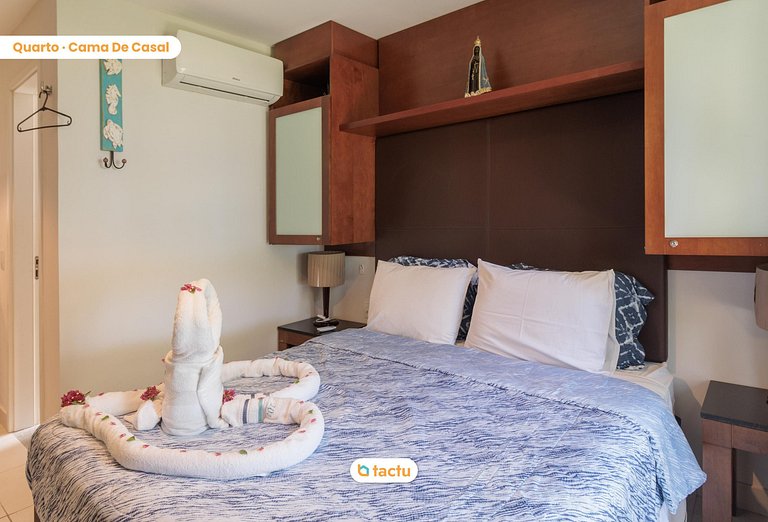 Bangalô térreo de 69 m2 com vista para o mar no VG Sun Cumbu