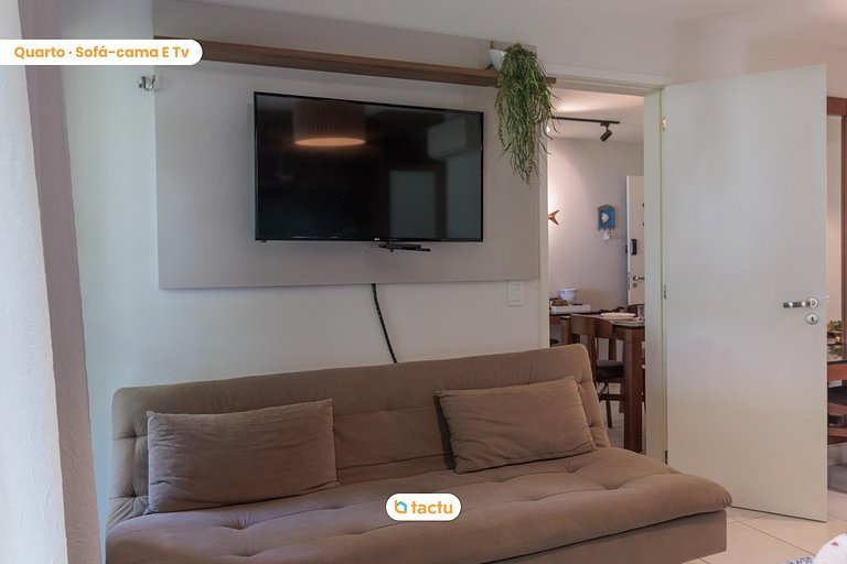 Bangalô térreo de 69 m2 com vista para o mar no VG Sun Cumbu