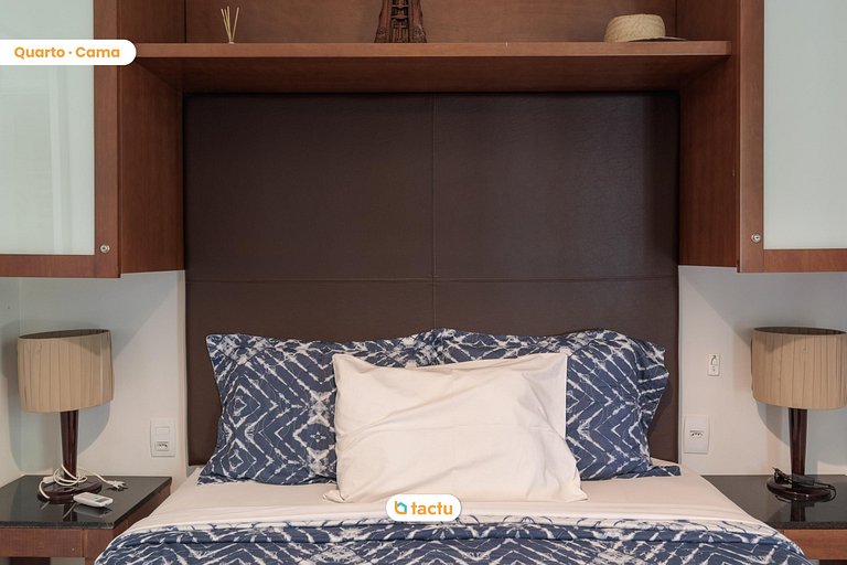 Bangalô térreo de 69 m2 com vista para o mar no VG Sun Cumbu