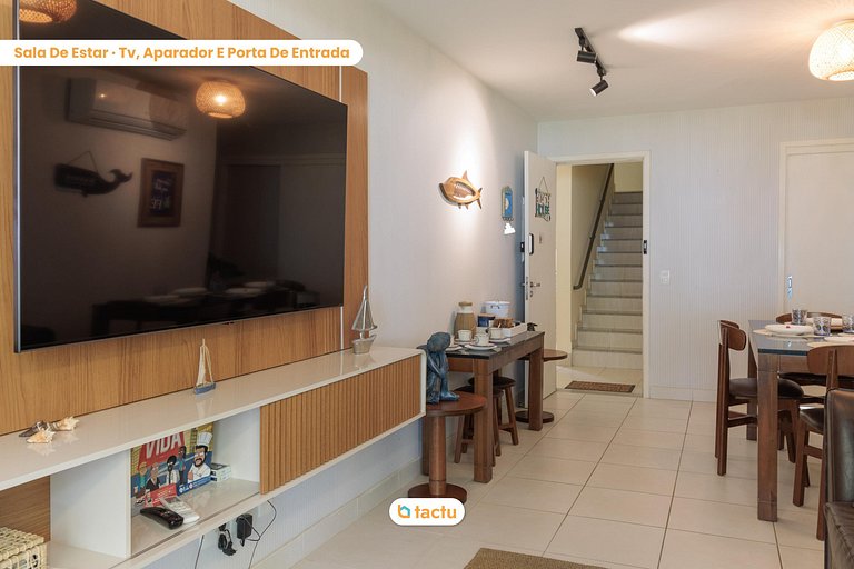 Ground Floor Bungalow of 69 m² with Sea View in Cumbuco