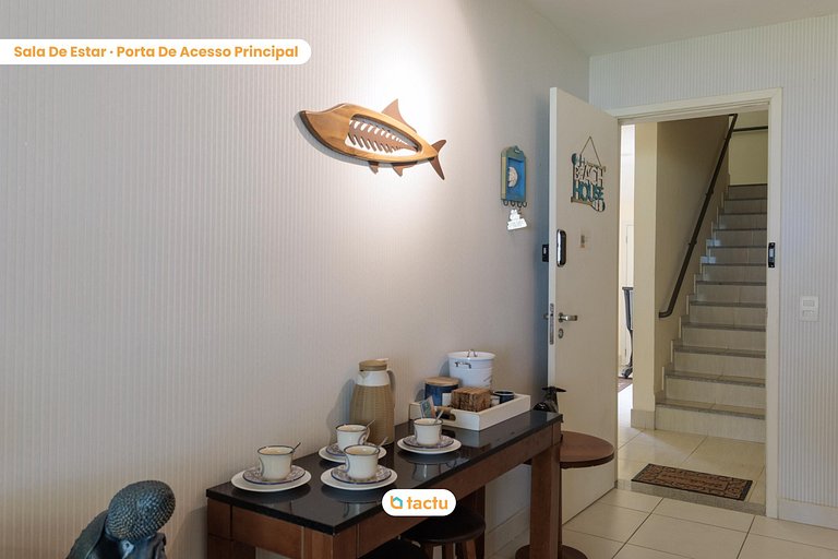 Ground floor sea view VG Sun Cumbuco by Tactu
