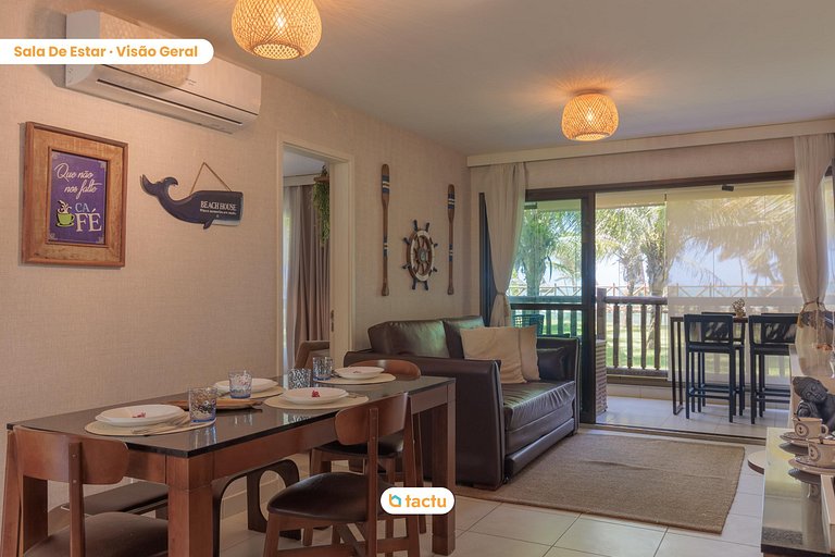 Ground floor sea view VG Sun Cumbuco by Tactu