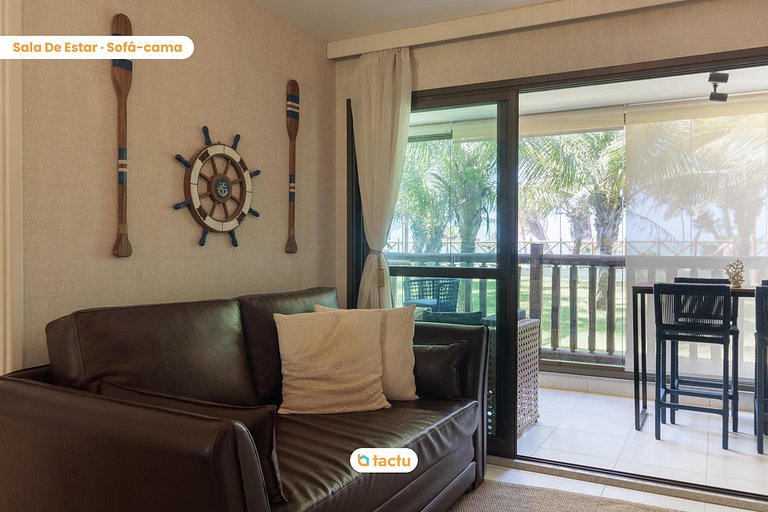 Bangalô térreo de 69 m2 com vista para o mar no VG Sun Cumbu