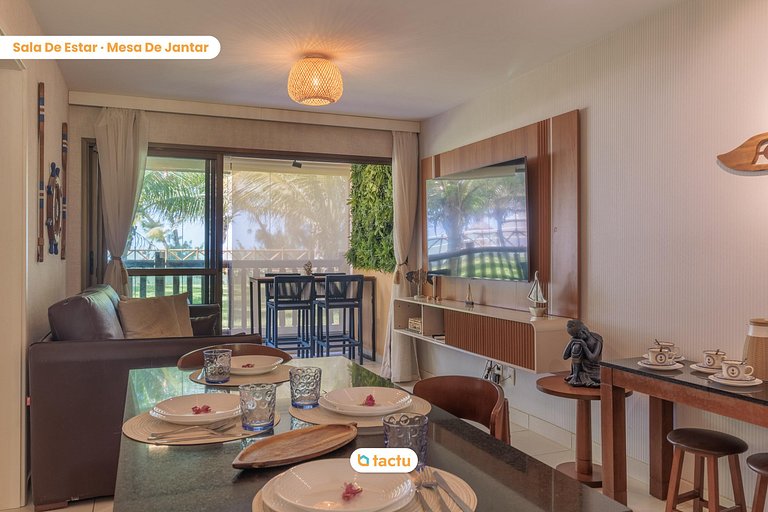 Ground floor sea view VG Sun Cumbuco by Tactu