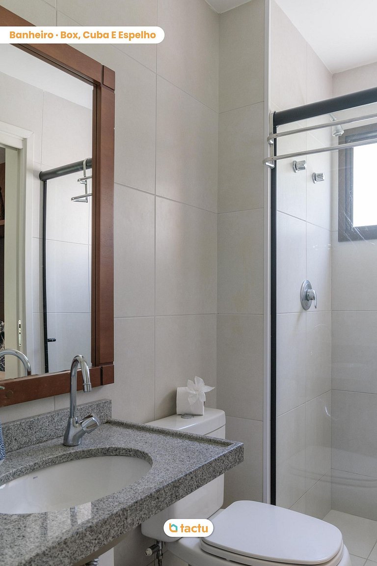 Bangalô térreo de 69 m2 com vista para o mar no VG Sun Cumbu