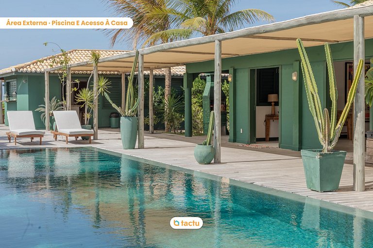 Casa em Fortim com piscina incrível