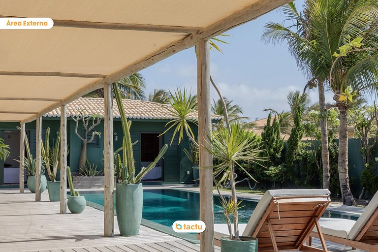 Casa em Fortim com piscina incrível