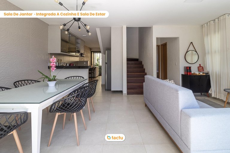 Luxuoso triplex em Guaramiranga por Tactu