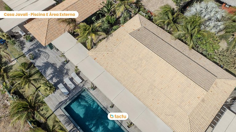 Casa em Fortim com piscina incrível