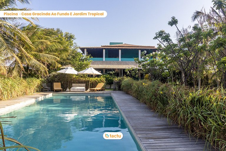 Casa Gracinda, con gran piscina y jardín en Fortim