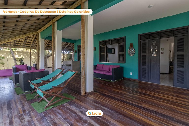 Casa Gracinda, with large pool and garden in Fortim