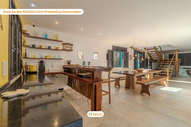 Casa Gracinda, con gran piscina y jardín en Fortim