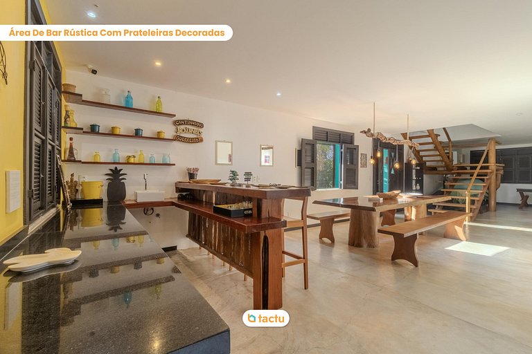 Casa Gracinda, con gran piscina y jardín en Fortim