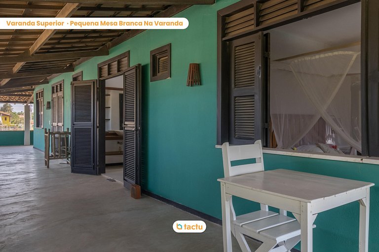 Casa Gracinda, com enorme piscina e jardim em Fortim