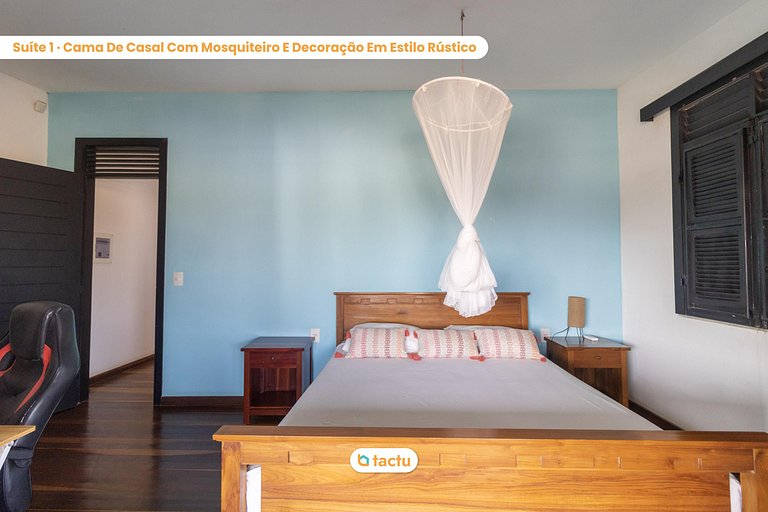 Casa Gracinda, with large pool and garden in Fortim