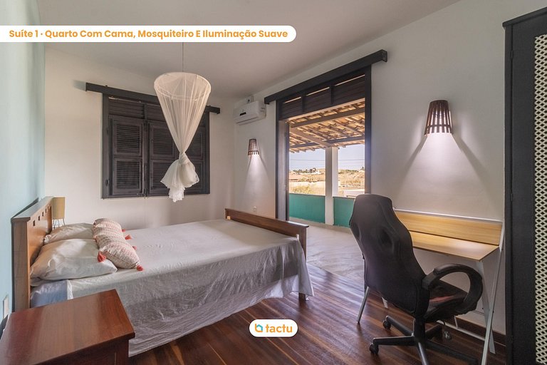 Casa Gracinda, with large pool and garden in Fortim