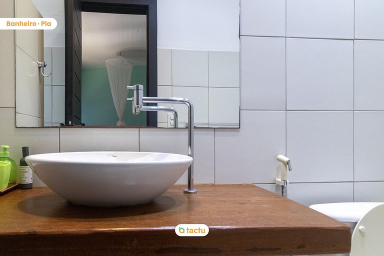 Casa Gracinda, com enorme piscina e jardim em Fortim